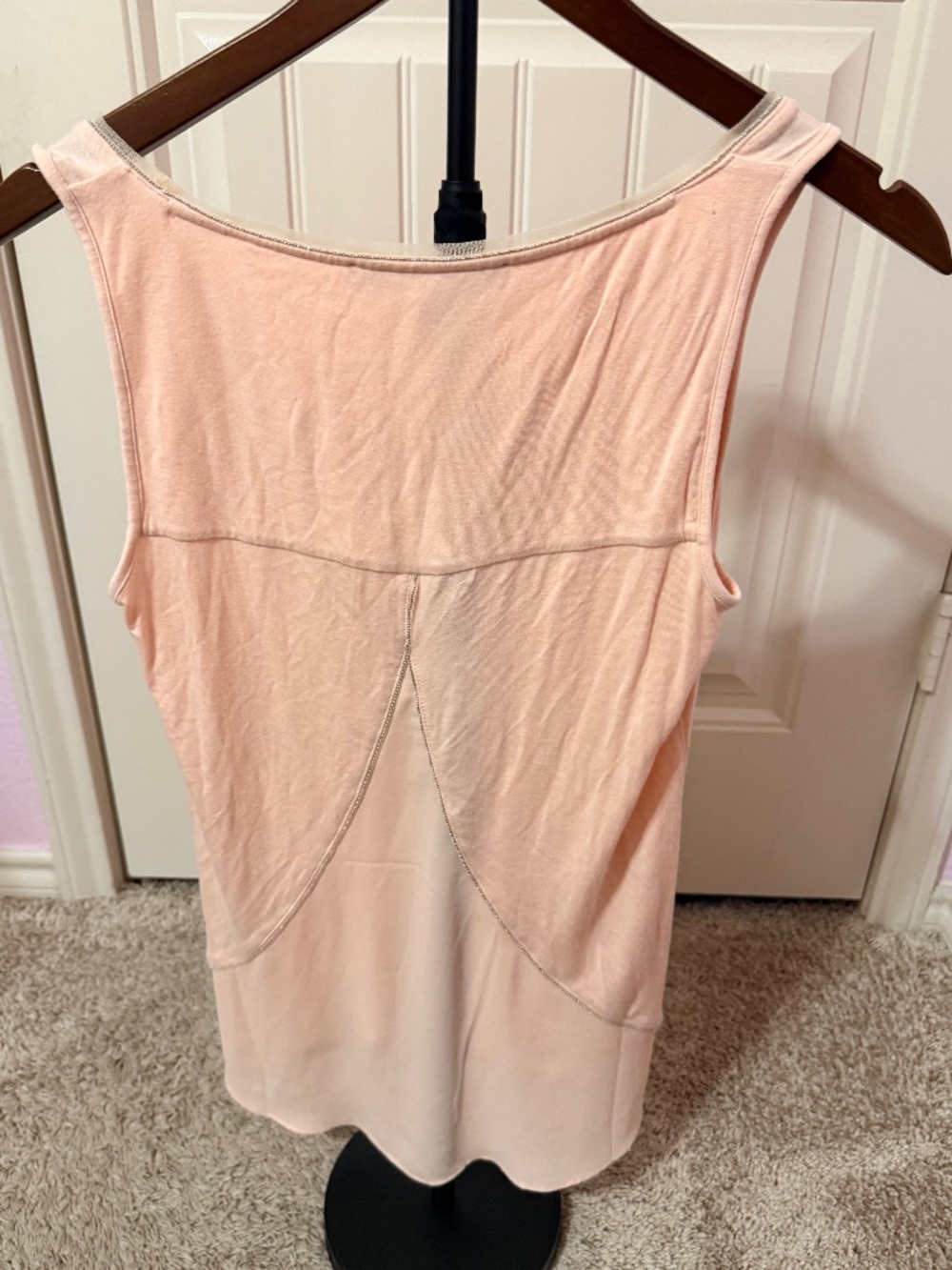 White House Black Market Tank Top – Size XS – Blush Pink Sleeveless Top